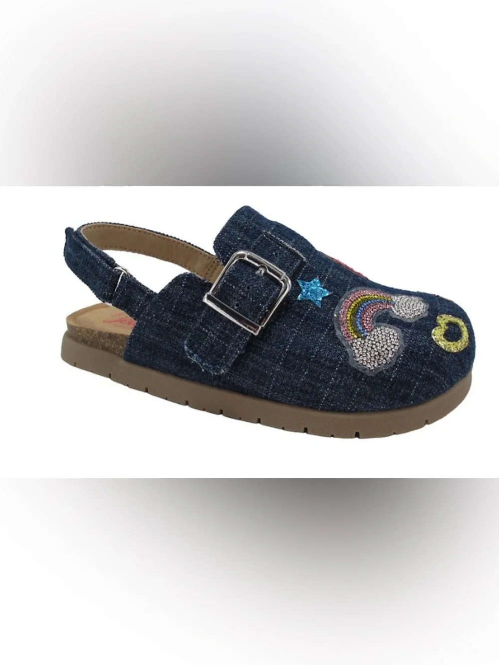 Big Kids Girls Umiki Denim Clogs